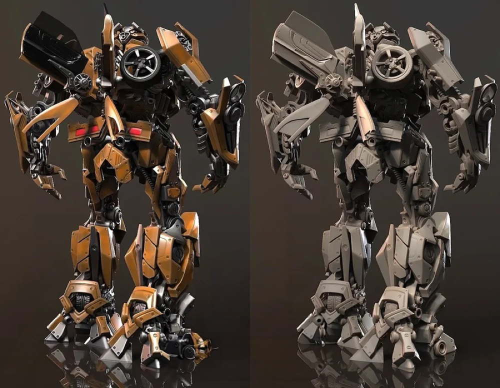 Bumblebee Transformers - Sculpture