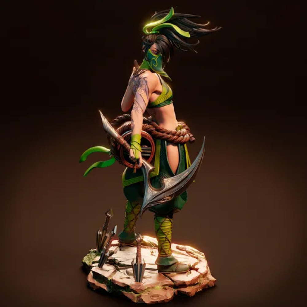 Akali - League of Legends - Sculpture