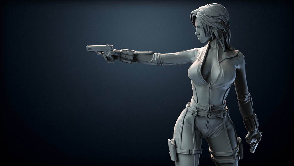 Black Widow #2 - Sculpture
