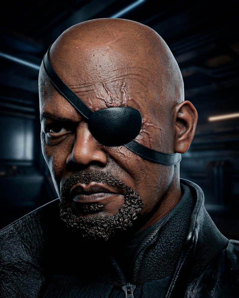 Nick Fury – Sculpture