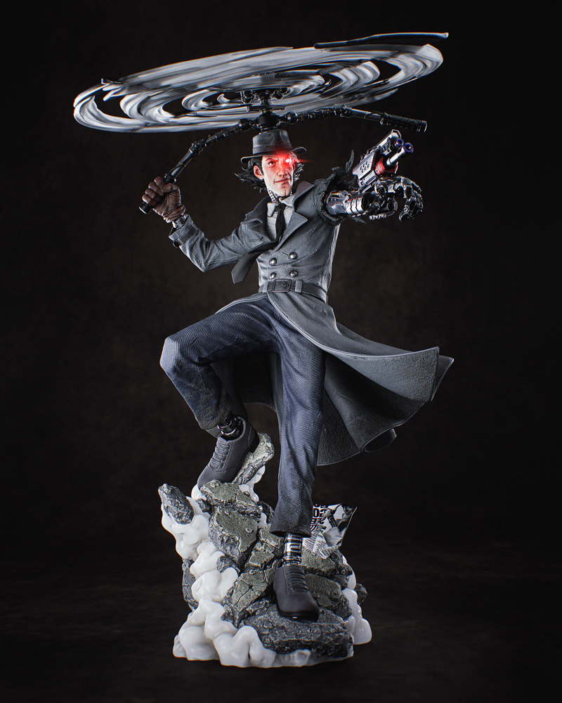 Inspecteur Gadget – Sculpture