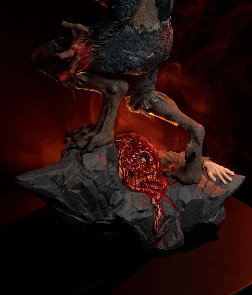 Werewolf - Sculpture
