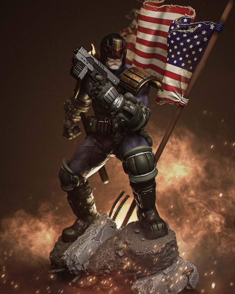Judge Dredd #2 – Sculpture