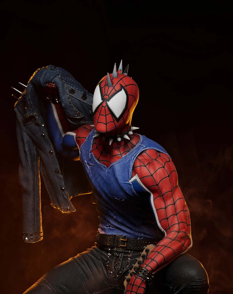 Spider-Punk – Sculpture
