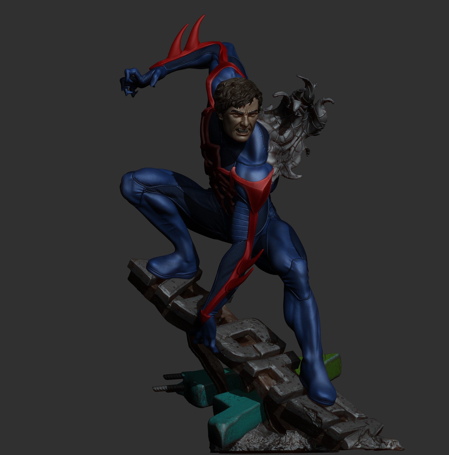 Spider Man 2099 - Sculpture