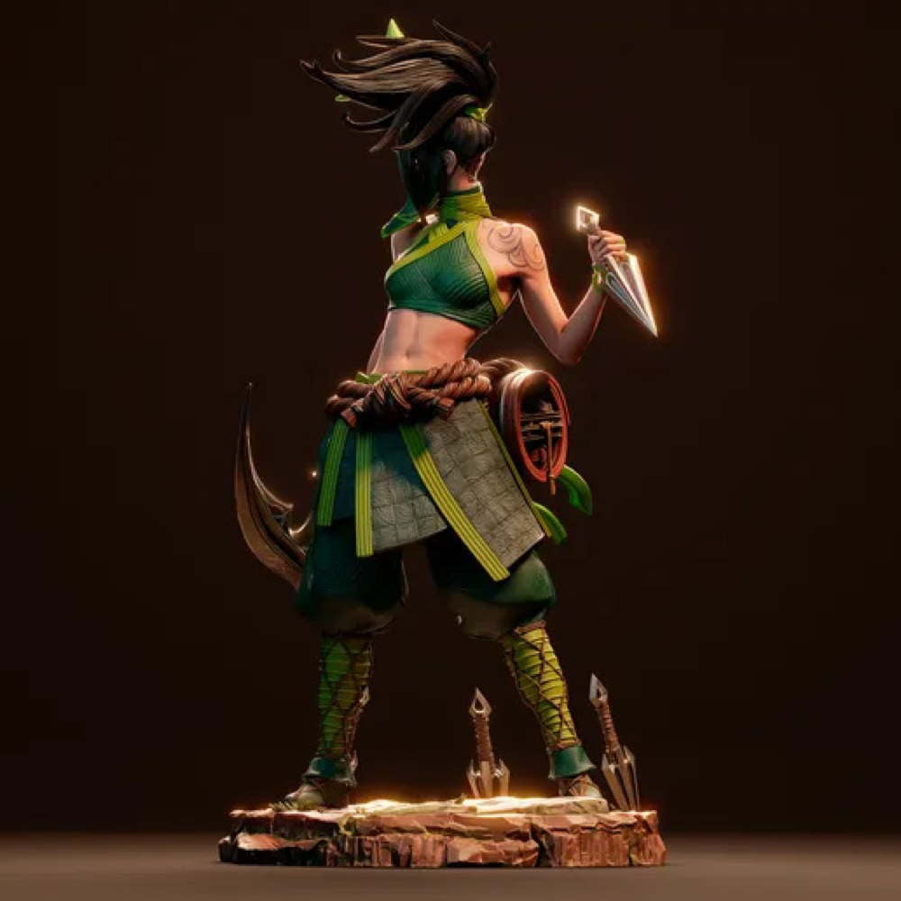 Akali - League of Legends - Sculpture