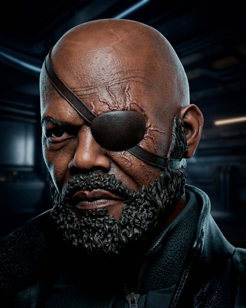 Nick Fury – Sculpture