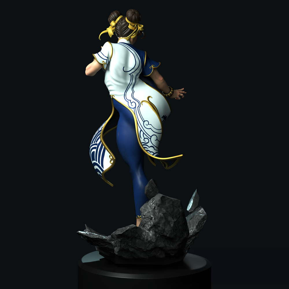 Chun Li - Sculpture