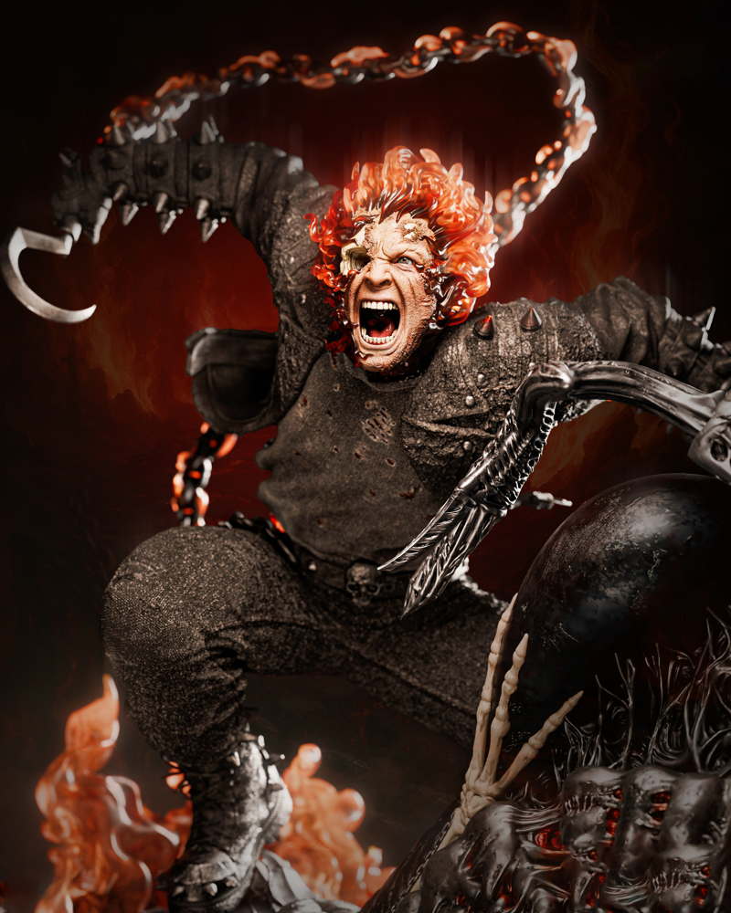 Ghost Rider #3 – Sculpture