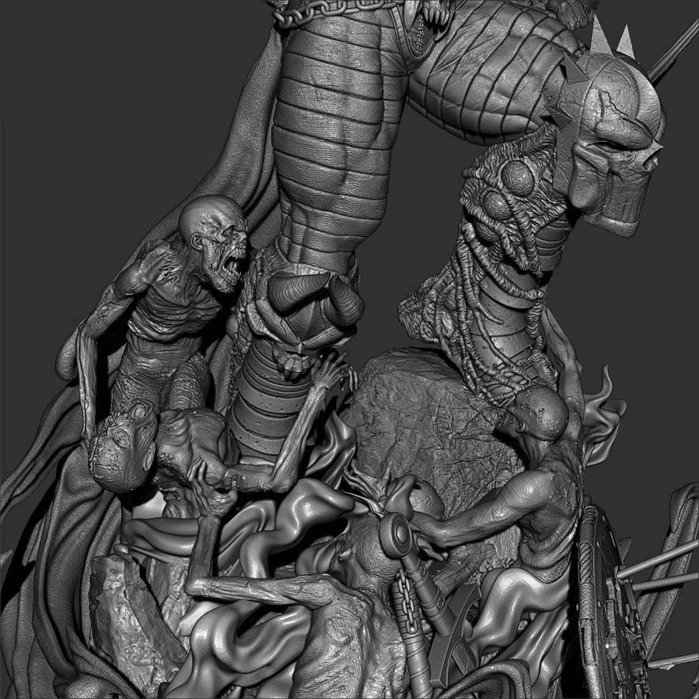 Dark Ages Spawn - Sculpture