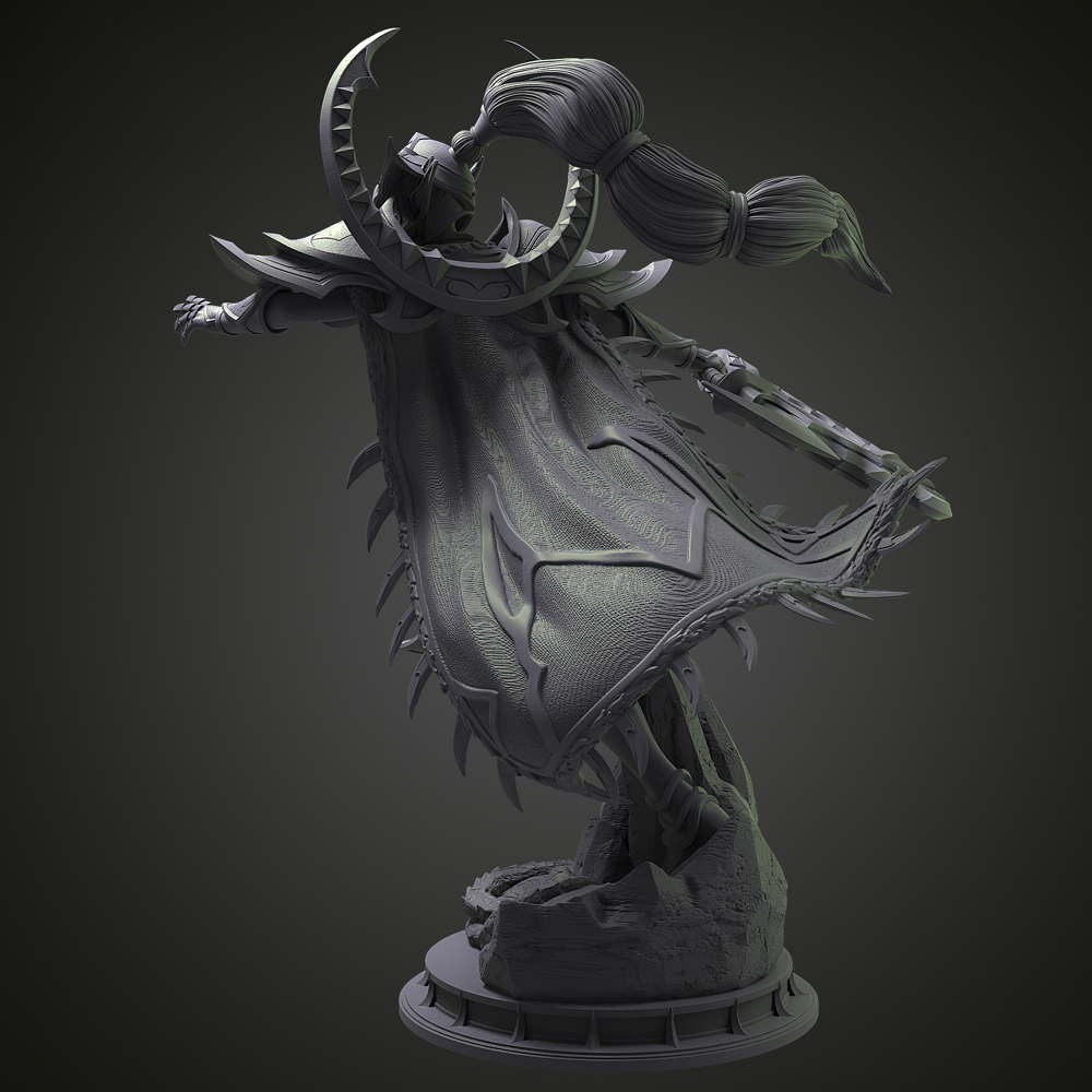 Maiev Shadowsong - Sculpture