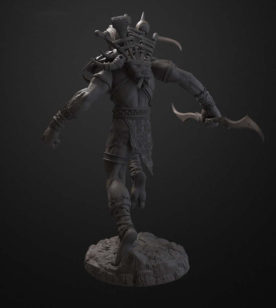 Voljin - Sculpture