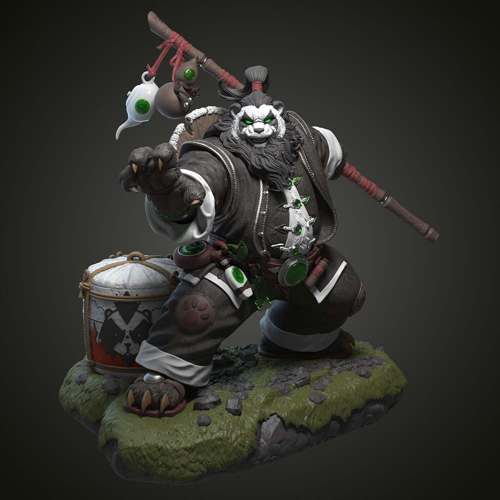 Chen Stormstout - Warcraft - Sculpture