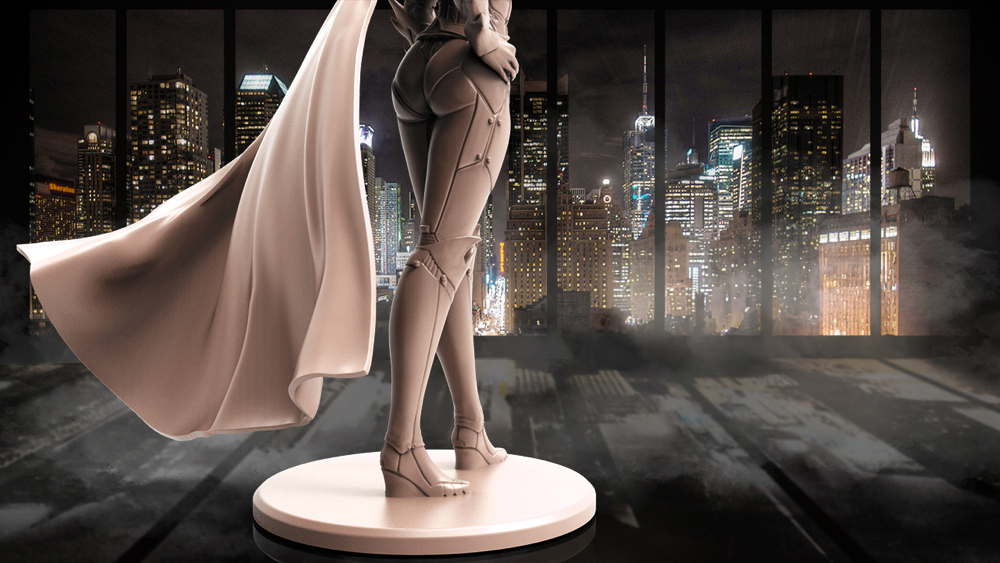 The Batgirl - Sculpture