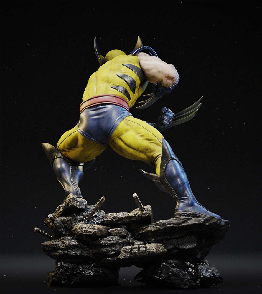 Wolverine #4 – Sculpture