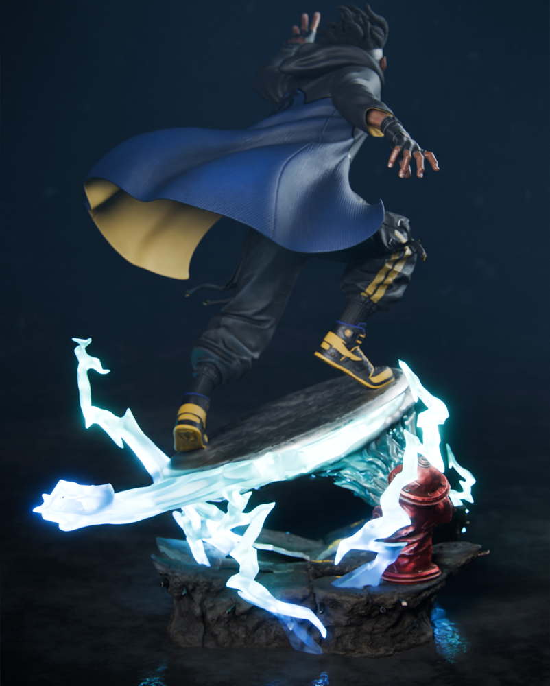 Static Shock – Sculpture