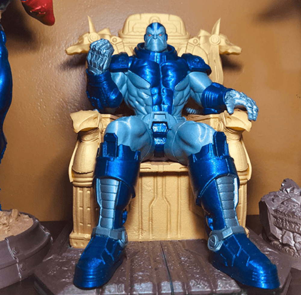 Apocalypse on Throne - Sculpture