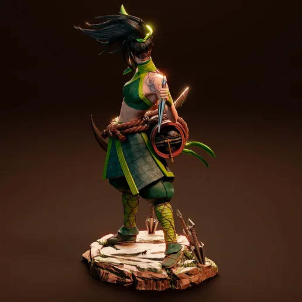 Akali - League of Legends - Sculpture