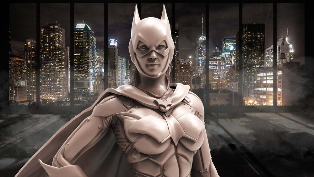 The Batgirl - Sculpture