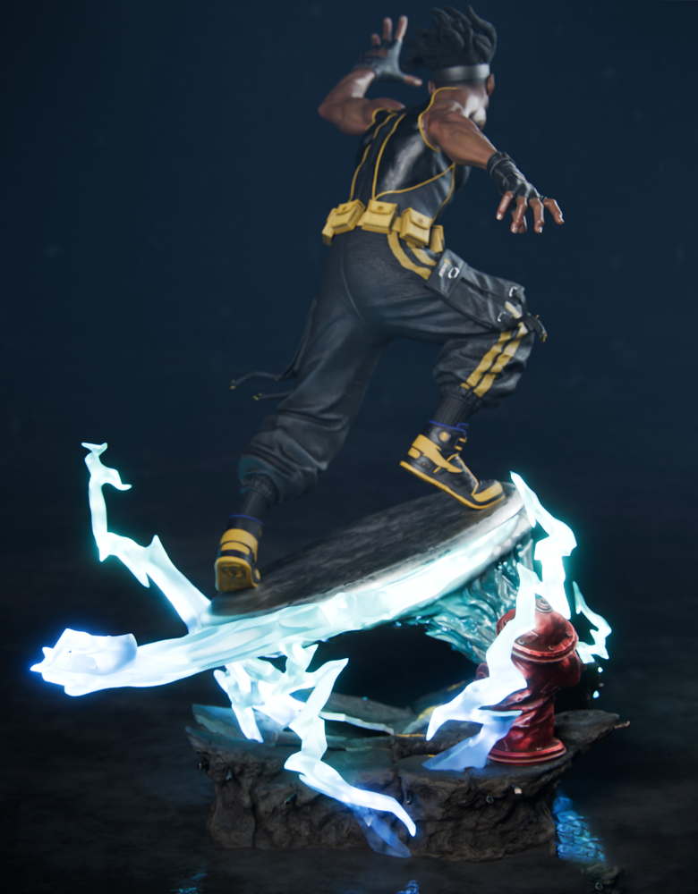 Static Shock – Sculpture