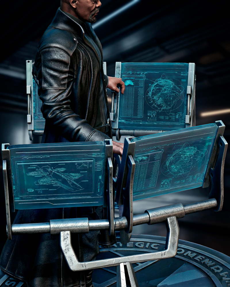Nick Fury – Sculpture