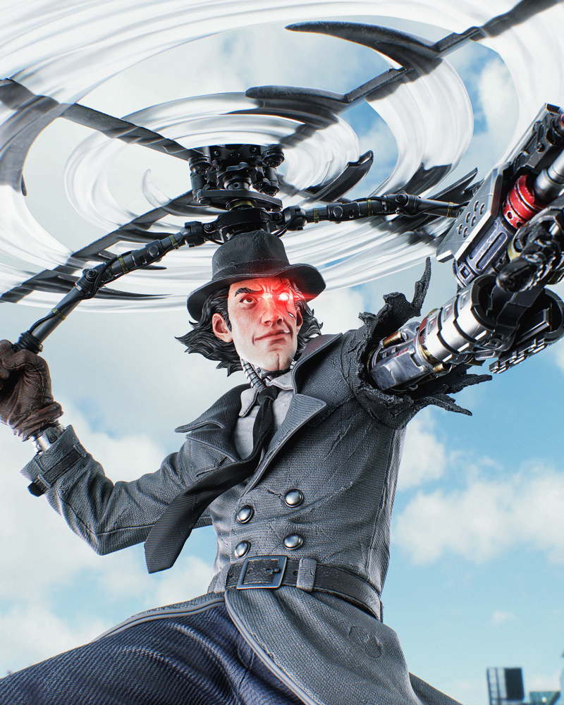 Inspecteur Gadget – Sculpture