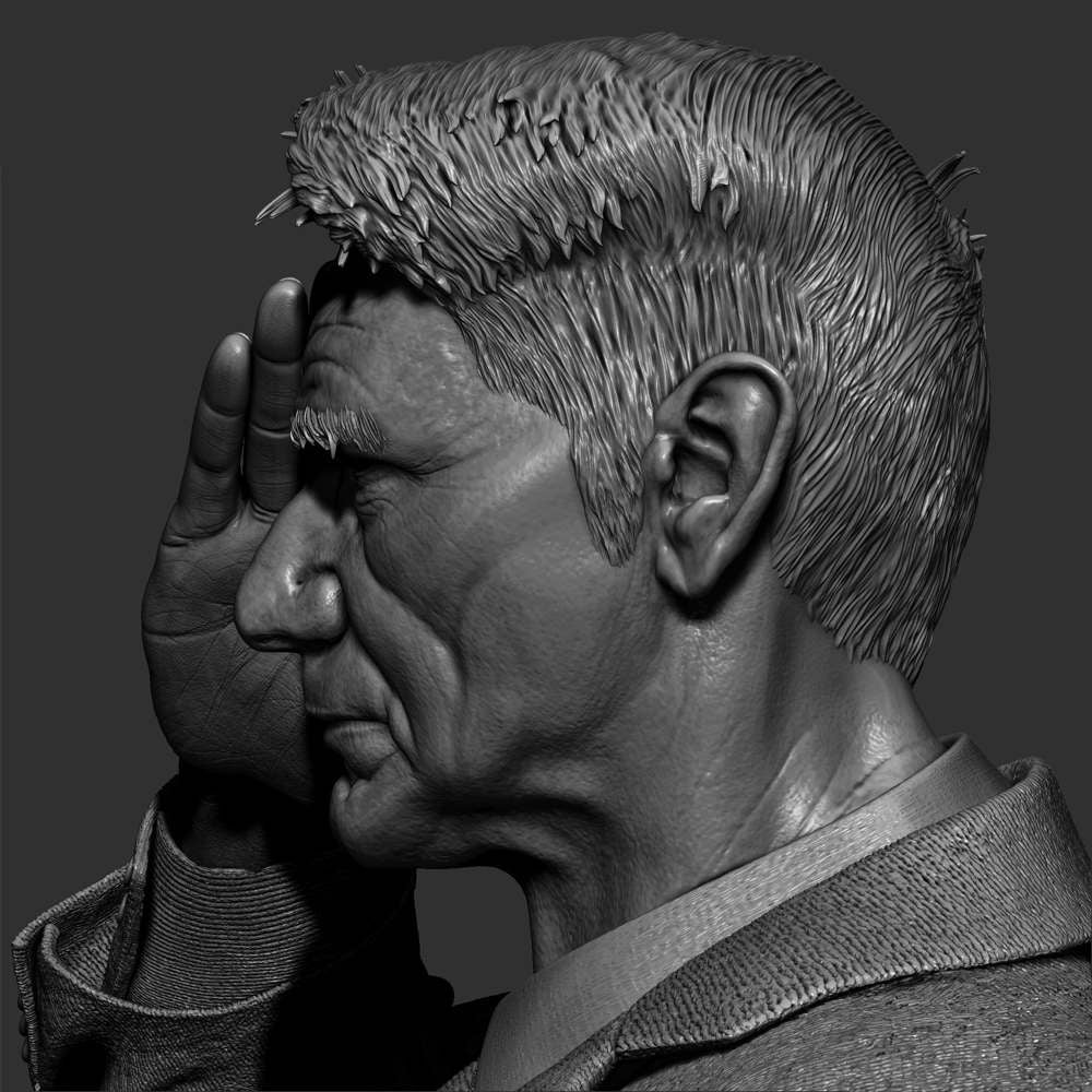 General Thaddeus Ross - Sculpture
