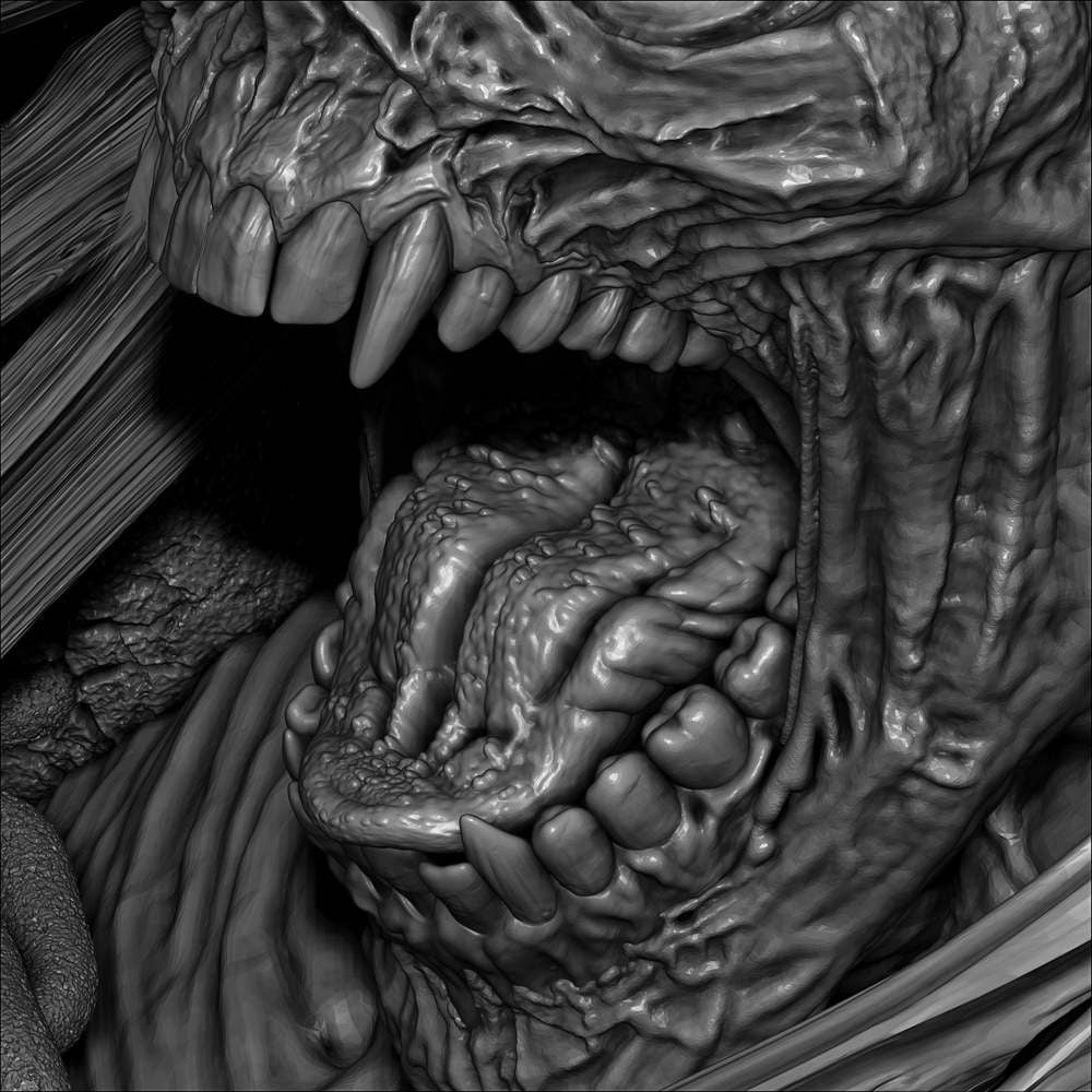 Dark Ages Spawn - Sculpture