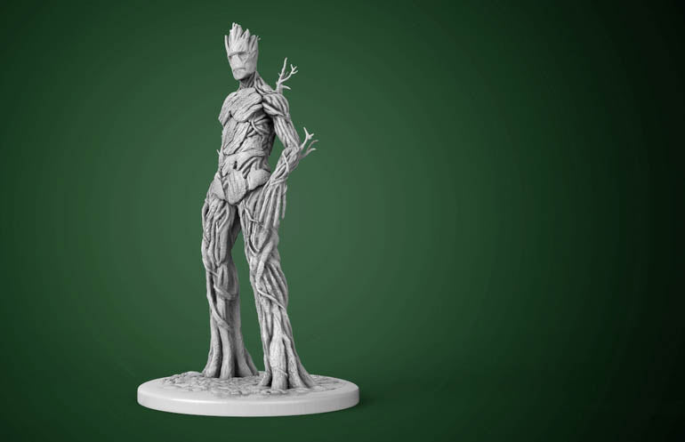 Adult Groot - Sculpture