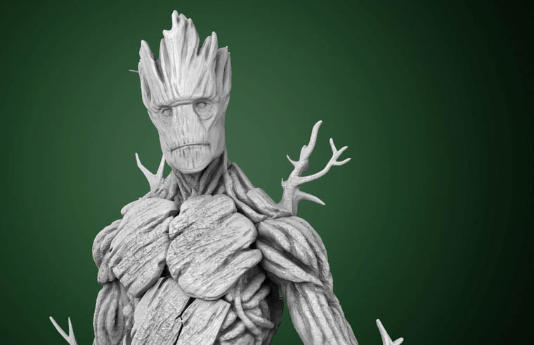 Adult Groot - Sculpture