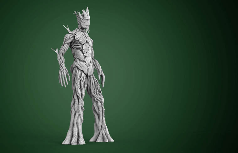 Adult Groot - Sculpture