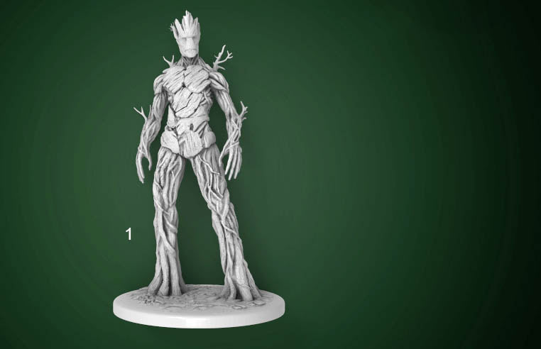 Adult Groot - Sculpture