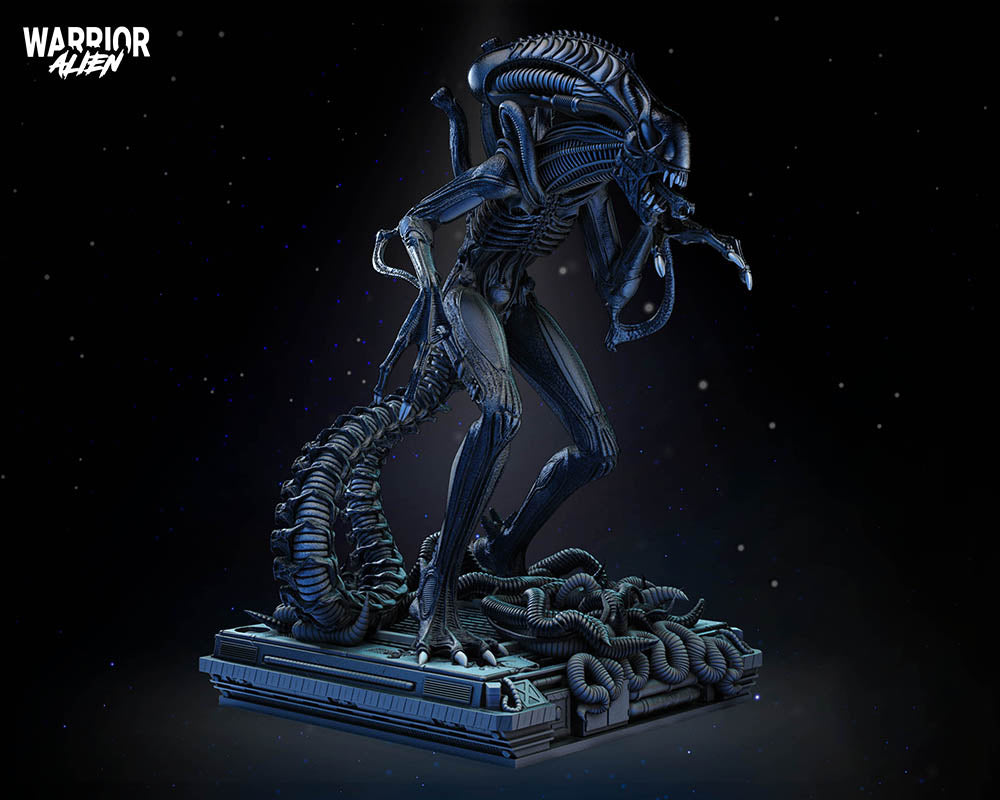 Alien Warrior - Sculpture