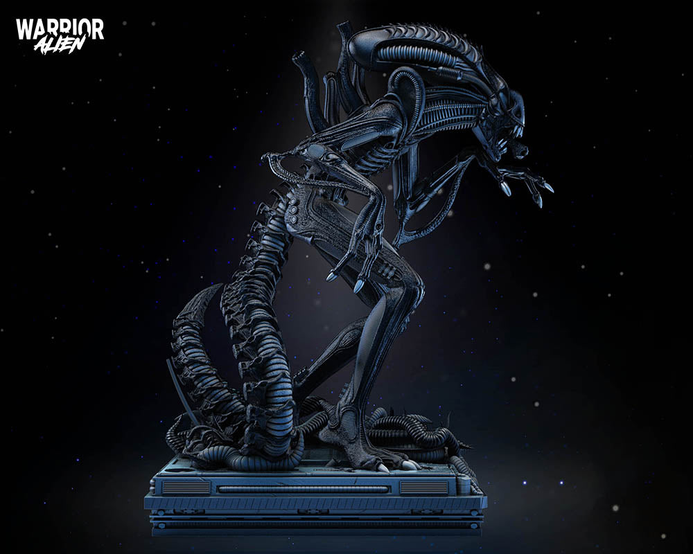 Alien Warrior - Sculpture