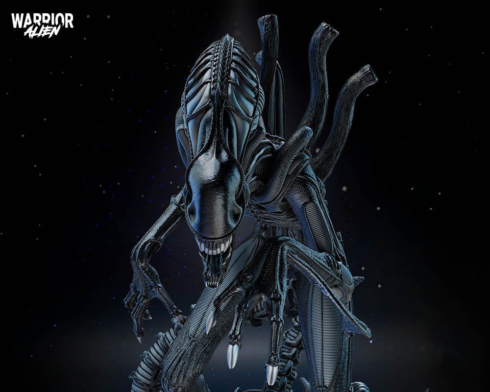 Alien Warrior - Sculpture