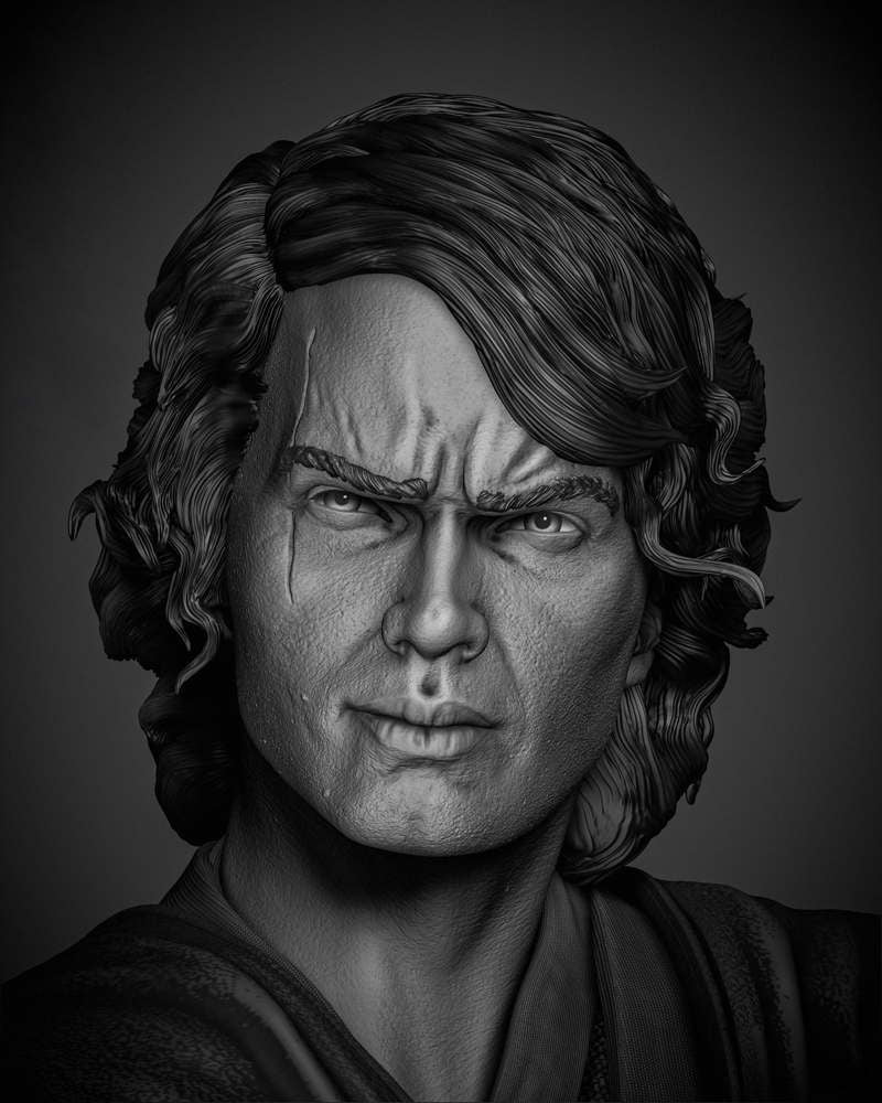 Anakin Skywalker - Bust Portrait