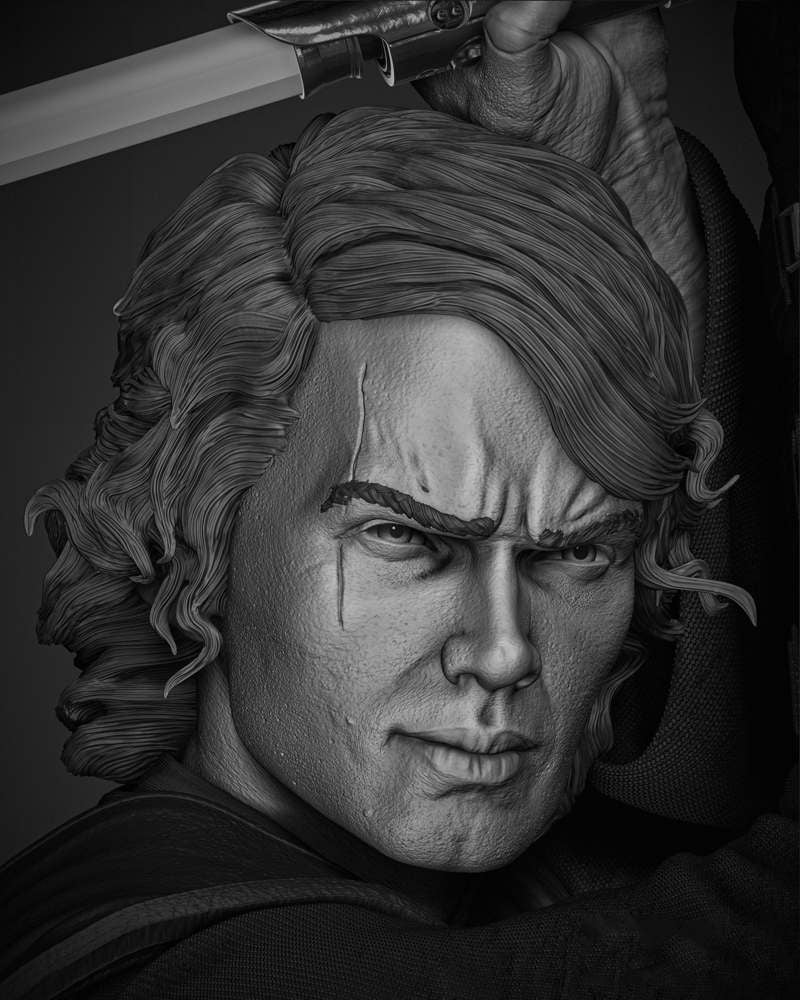 Anakin Skywalker - Sculpture