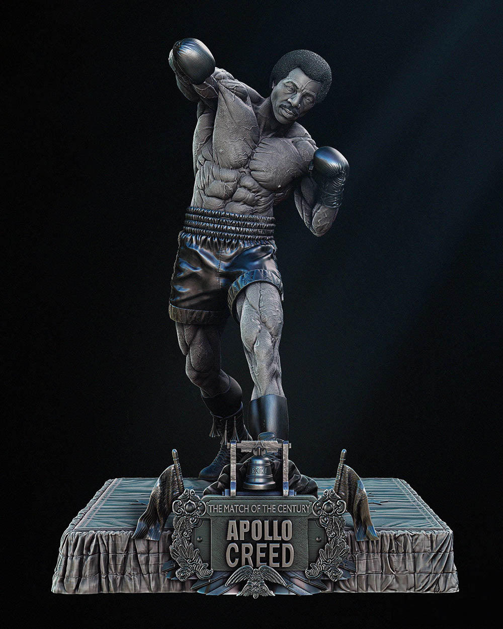 Apollo Creed - Sculpture