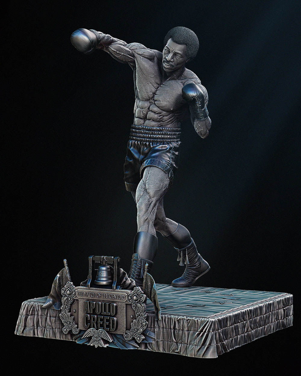 Apollo Creed - Sculpture