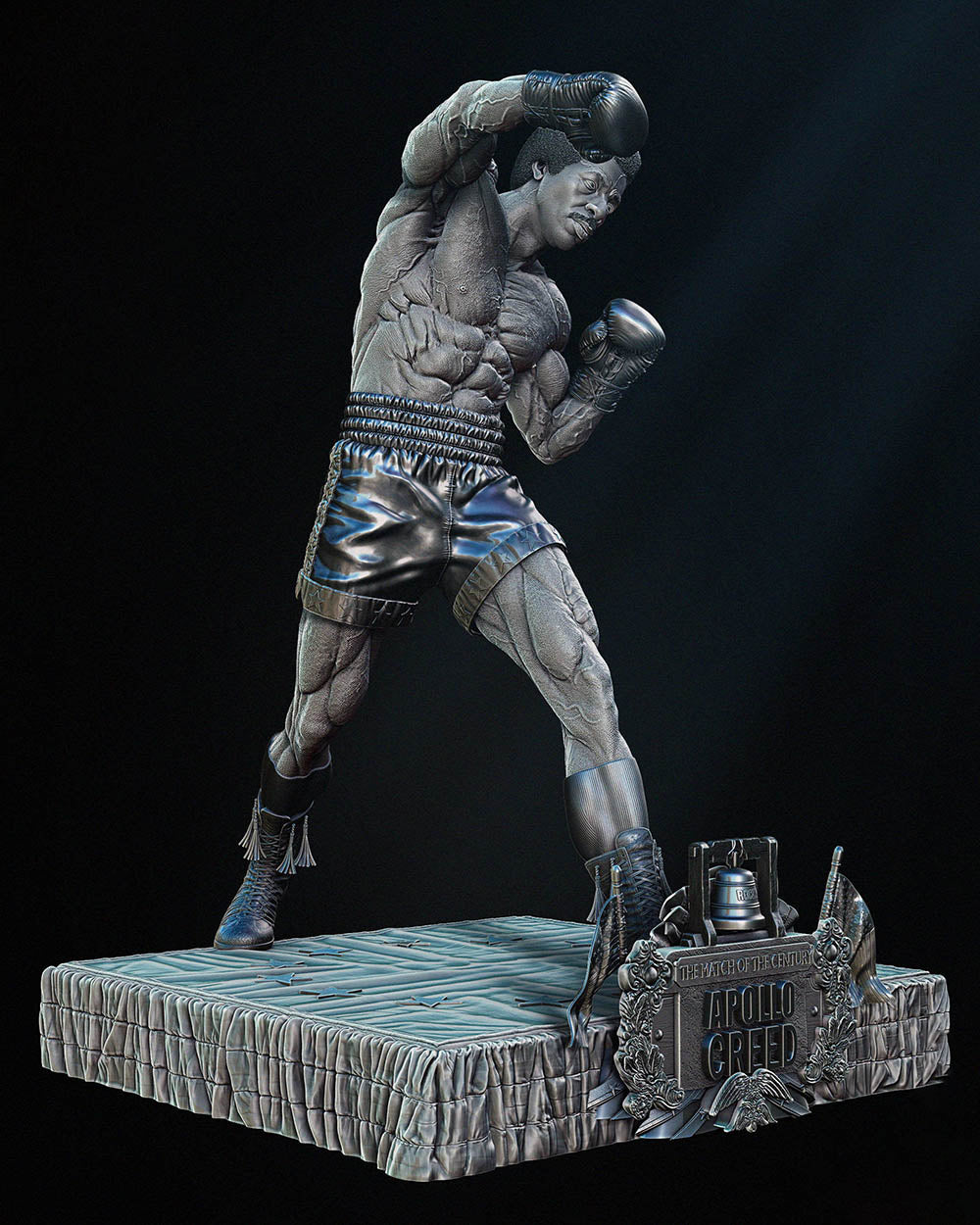 Apollo Creed - Sculpture