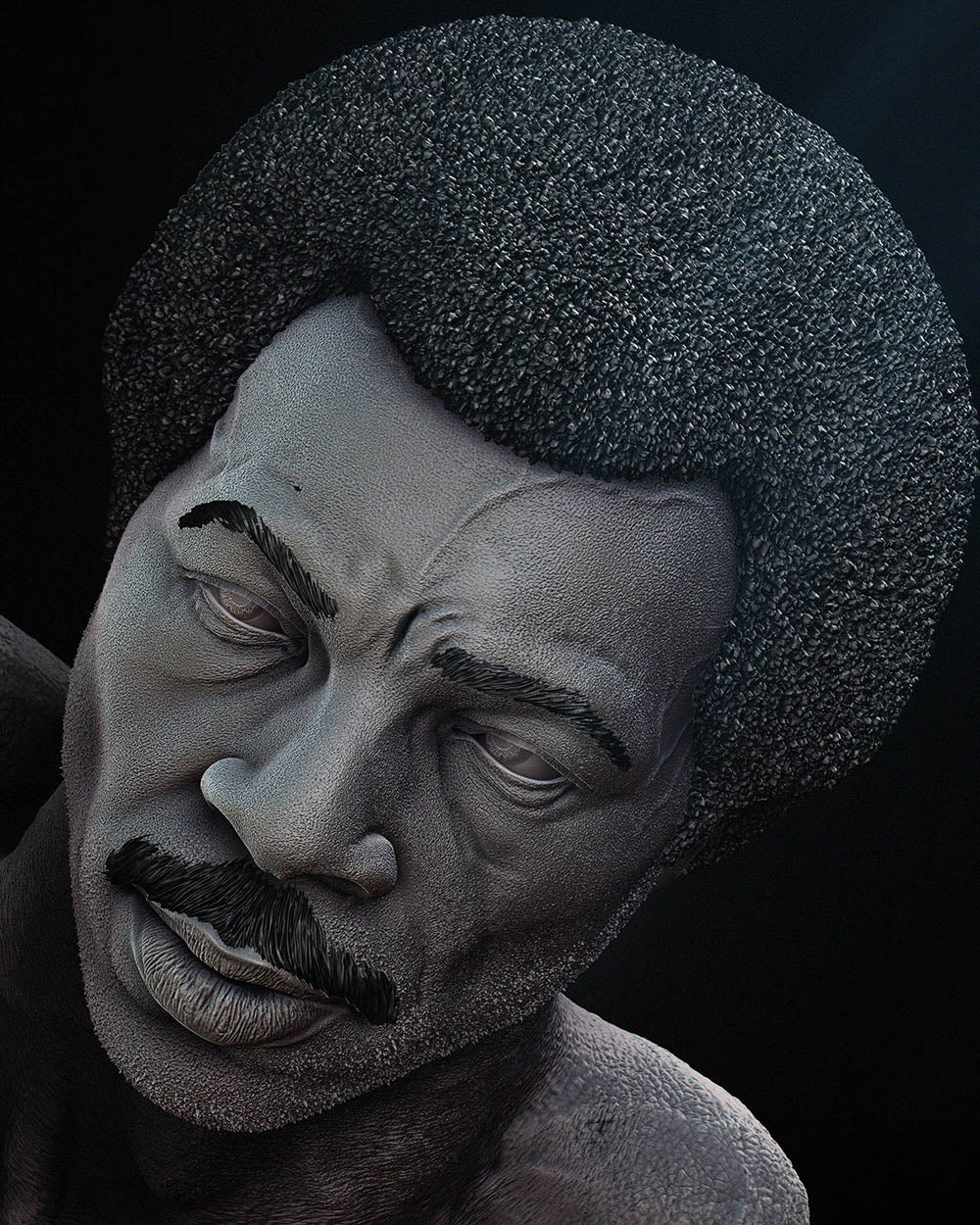 Apollo Creed - Sculpture