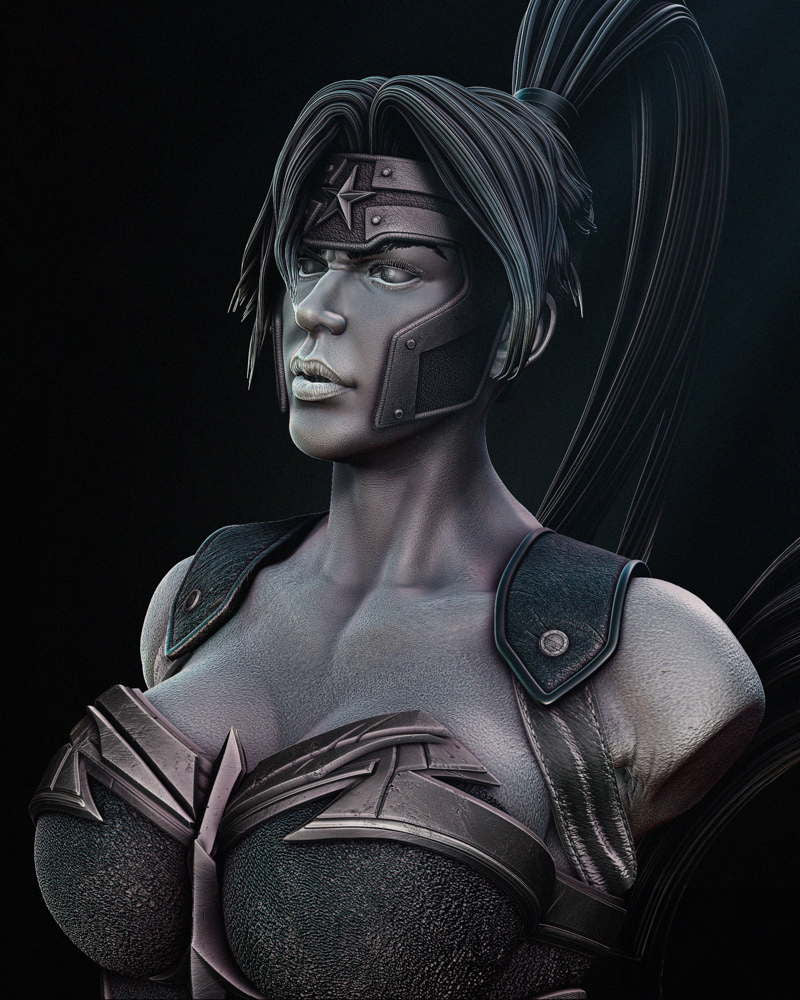 Artemis - Portrait Bust