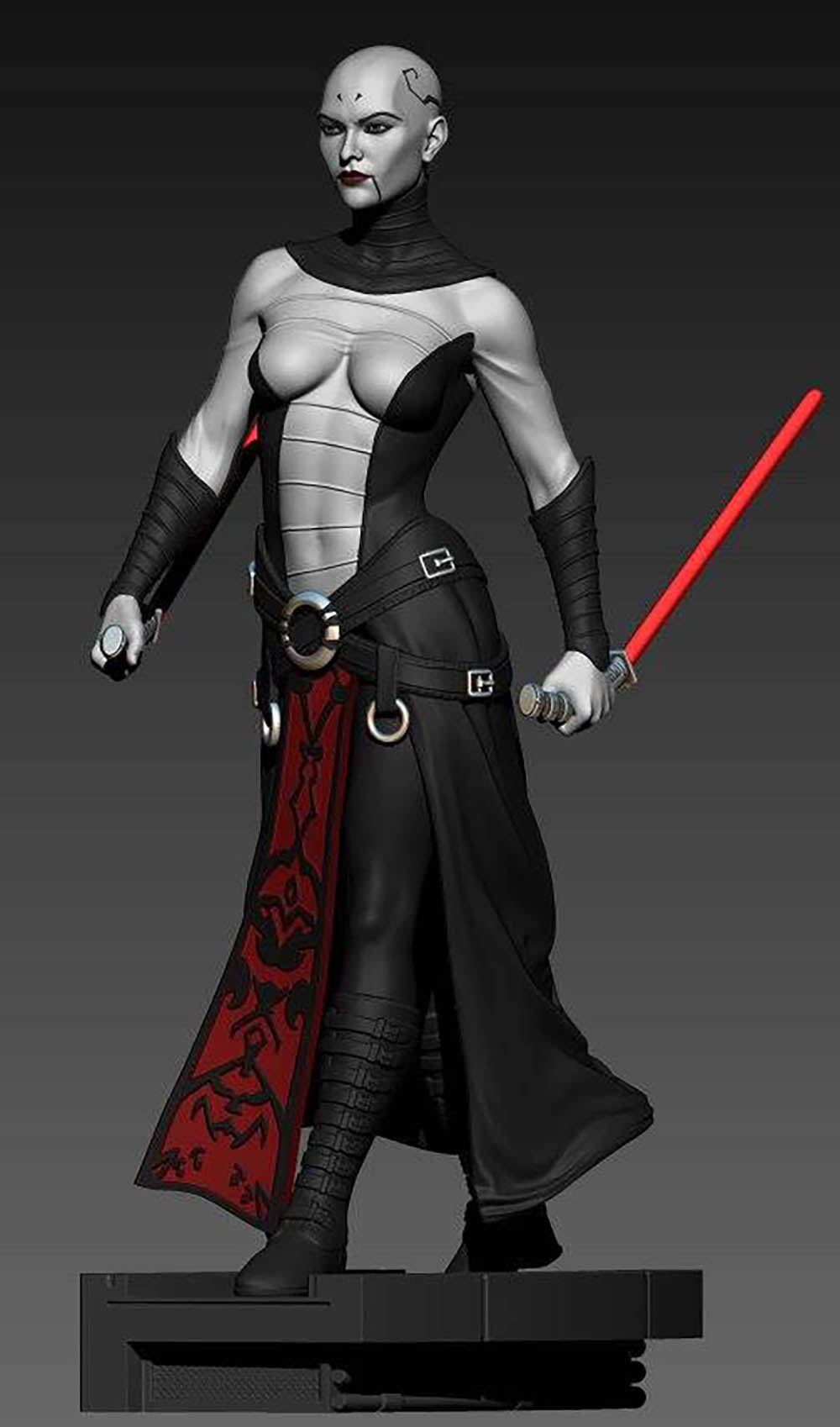 Asaj Ventress - Sculptture