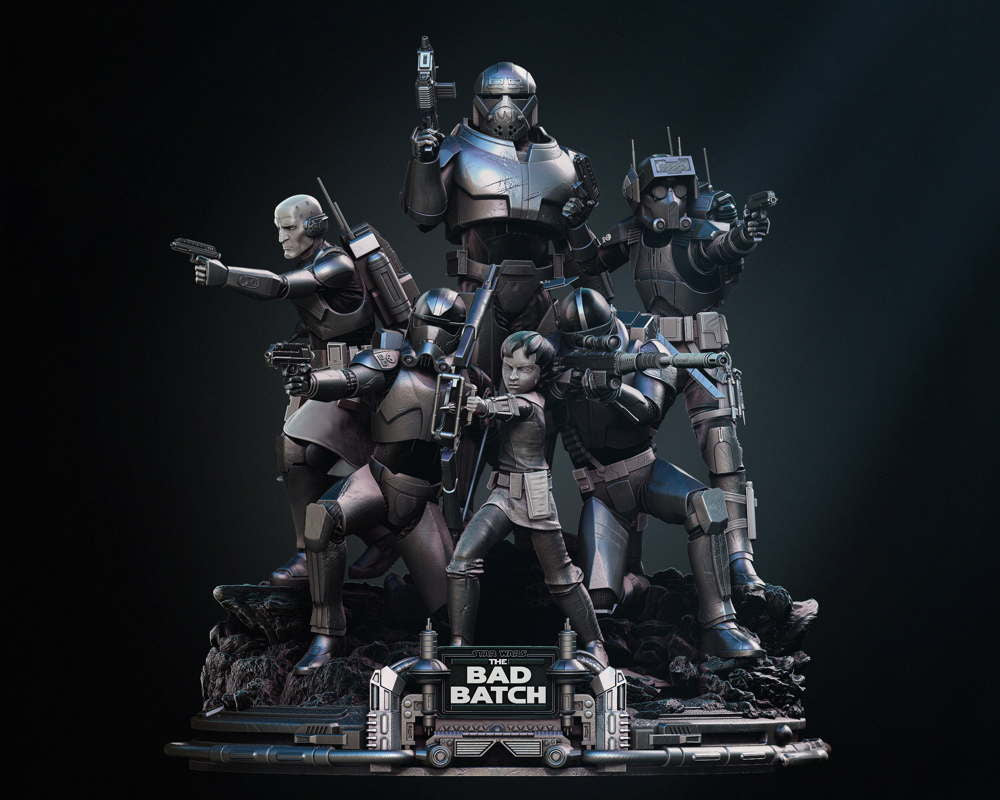 Bad Batch - Diorama