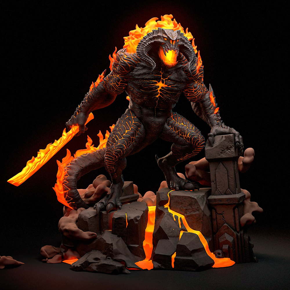 Balrog – Sculpture