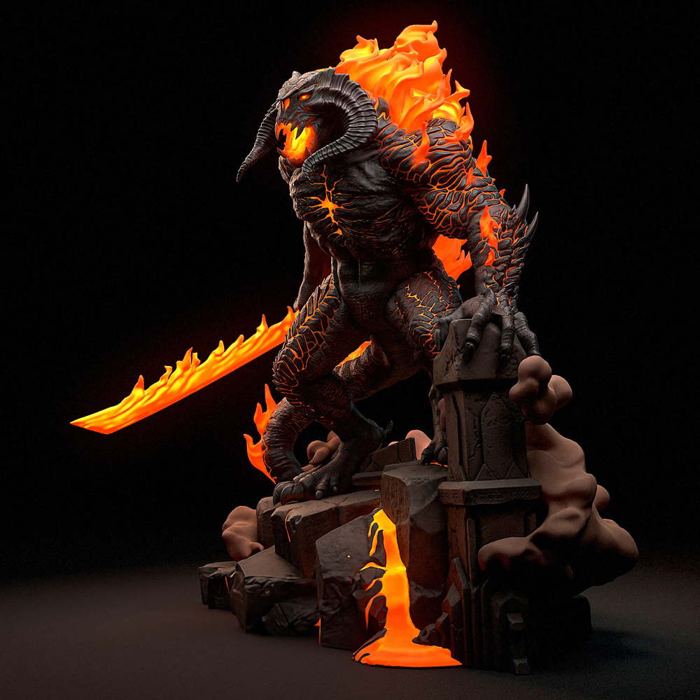 Balrog – Sculpture