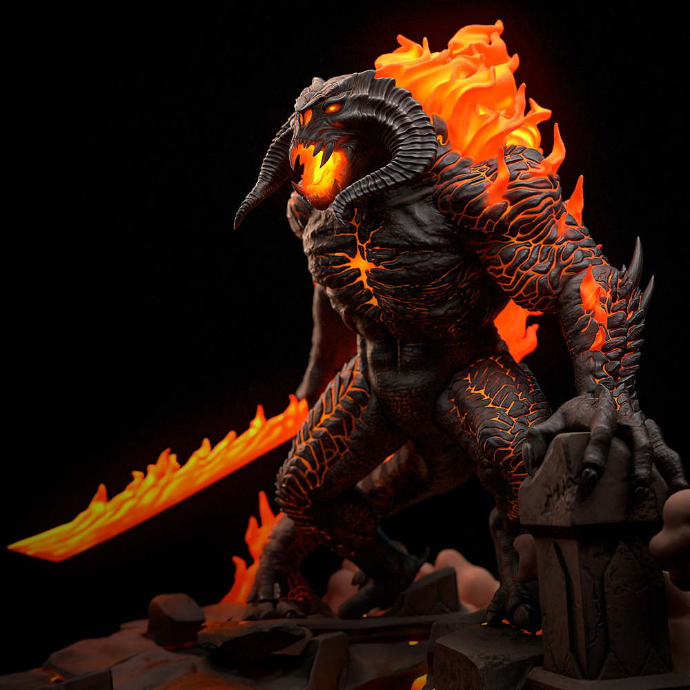 Balrog – Sculpture
