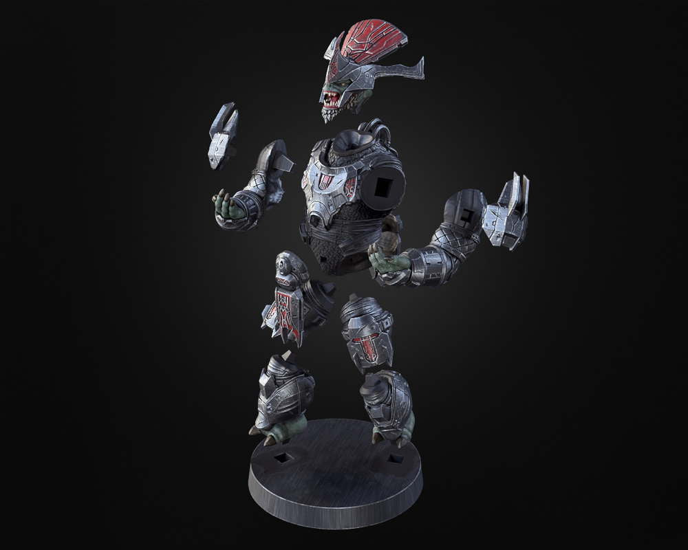 Brute Controller Holder – Sculpture
