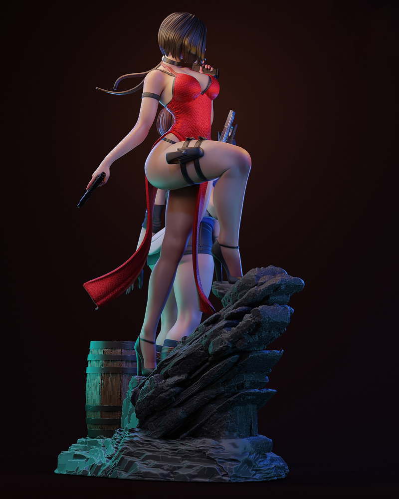 Ada Wong & Jill Valentine – Diorama