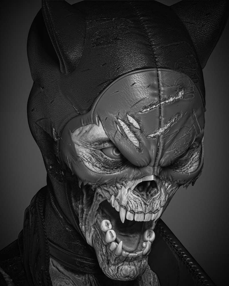 Catwoman Zombie - Bust